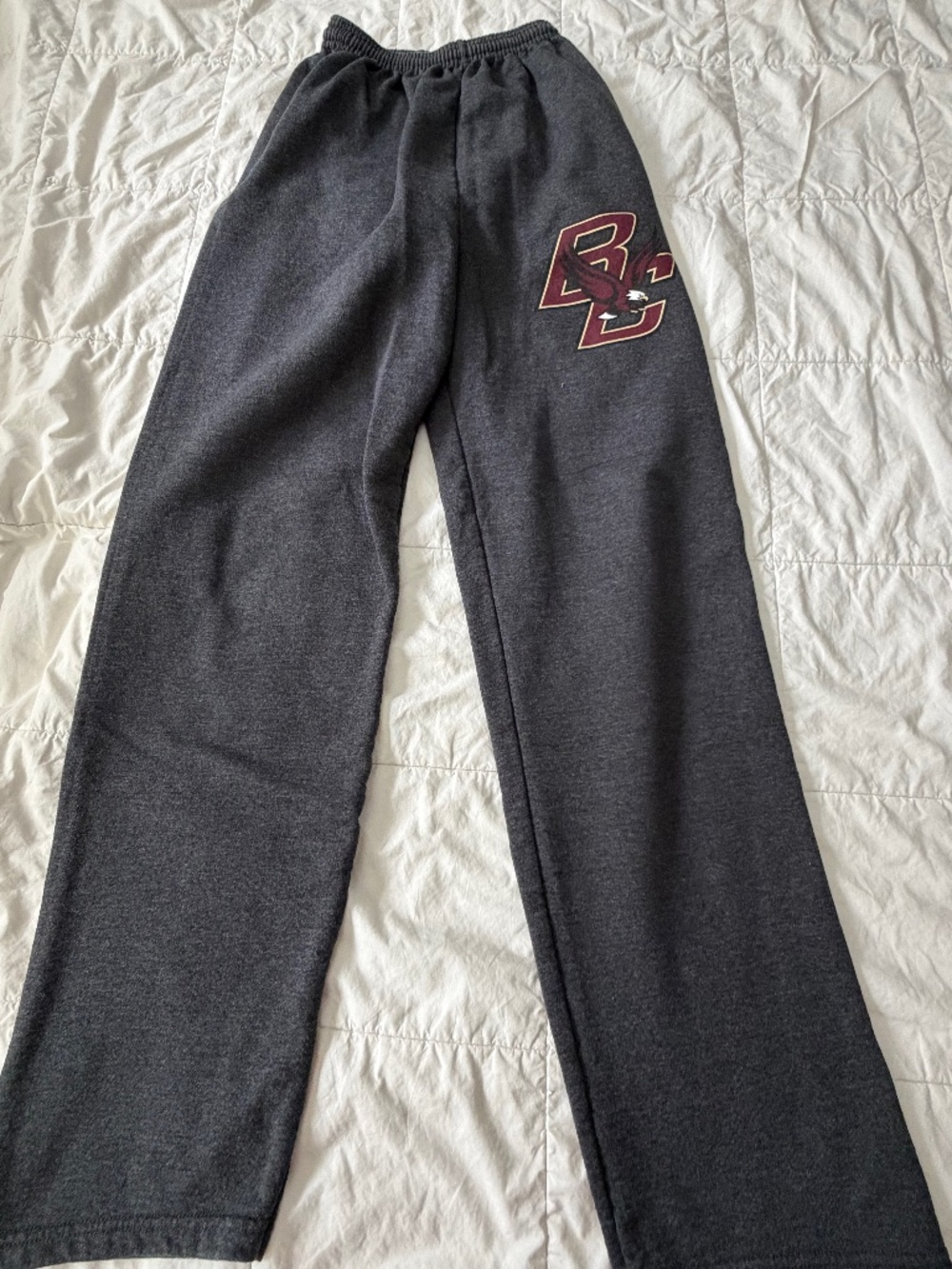 Men's Boston College logo sweatpants size Small